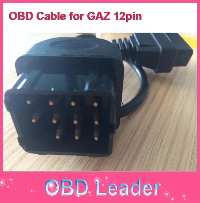 Prix pour Haute Qualité GAZ 12Pin À OBD2 OBD 2 OBD II 16Pin mâle à Femelle Diesel Heavy Duty Truck Outil De Diagnostic Connecteur Adaptateur câble Prix pour Haute Qualité GAZ 12Pin À OBD2 OBD 2 OBD II 16Pin mâle à Femelle Diesel Heavy Duty Truck Outil De Diagnostic Connecteur Adaptateur câble