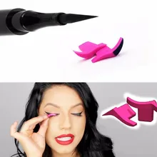 2 шт. подводка для глаз штамп для макияжа форма крылья легко носить жидкий подводка для глаз Черная форма крыла Косметическая подводка для глаз штамп Maquiagem инструменты