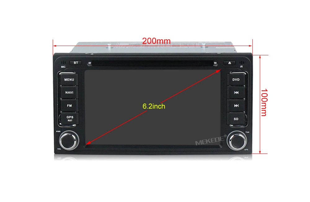 Excellent New Arrival!Navifly android8.1 Car multimedia Player Navigation GPS DVD for Toyota corolla RAV4 universal car radio NAVI 3