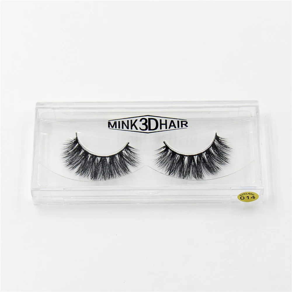3D Mink False Eyelashes Handmade Thick Mink Eyelashes Natural For