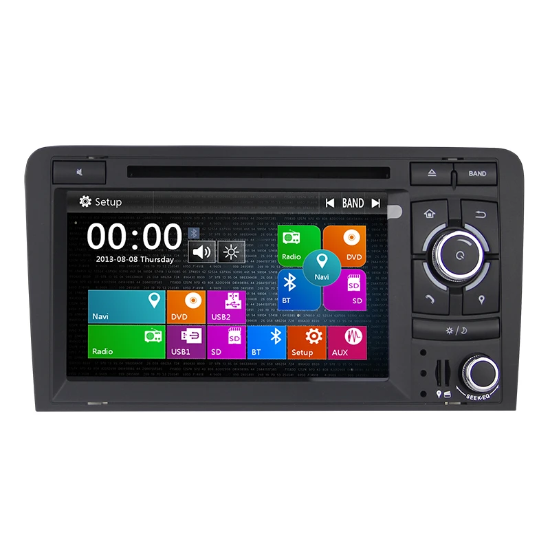 

Car Radio on 2 Din Win ce System 7 Inch DVD Multimedia Player for Cars AUDI A3 2003-2013 FM/AM Radio