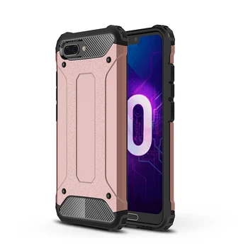 

200pcs Hybrid Tough Shockproof Hard Rugged Case For Huawei Honor 20 Pro Note 10 Lite 10i 9X 8X Max 8C 8S 8A V20 PC+TPU Cover