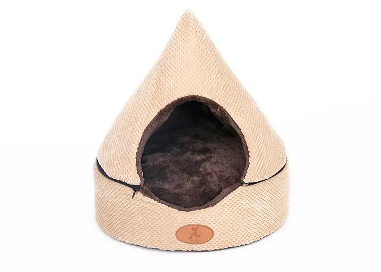 

New design dogs cats fashion removable house yurt doggy washable warm soft beds puppy kennels pet dog cat bed products 1pcs