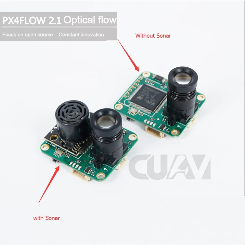 

CUAV PX4FLOW 2.21 Optical Flow Sensor Smart Camera for PX4 PIXHAWK Flight Control