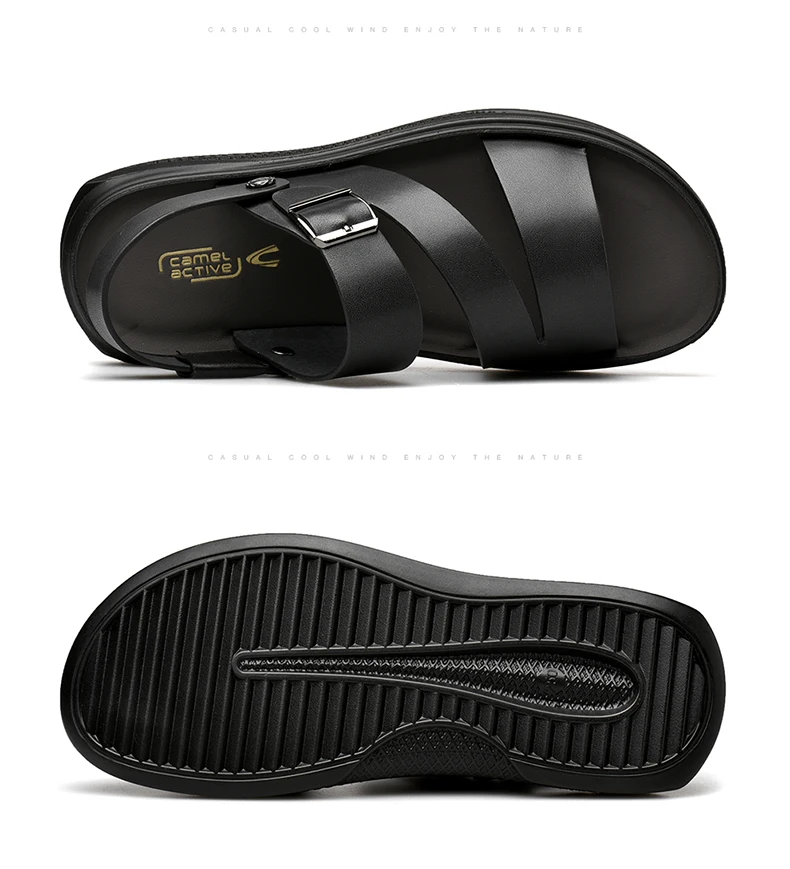 Camel Active/ г. Новые быстросохнущие сандалии из натуральной кожи летние качественные повседневные кроссовки противоскользящая обувь для пляжного отдыха 19330