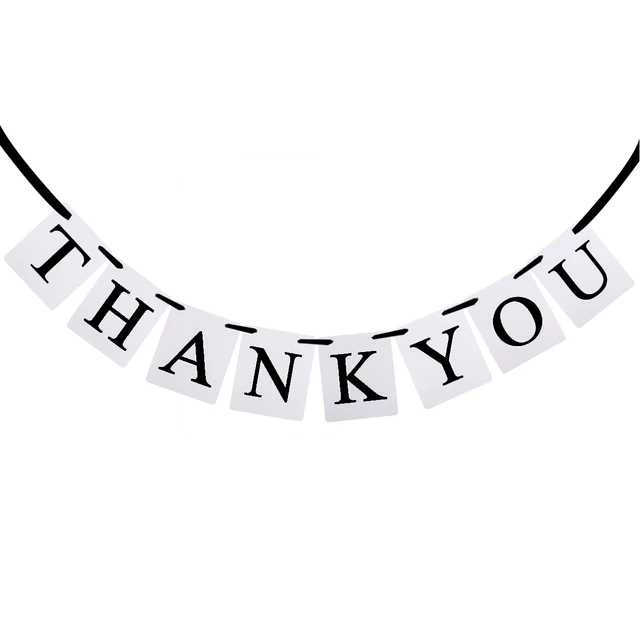 thank you banner