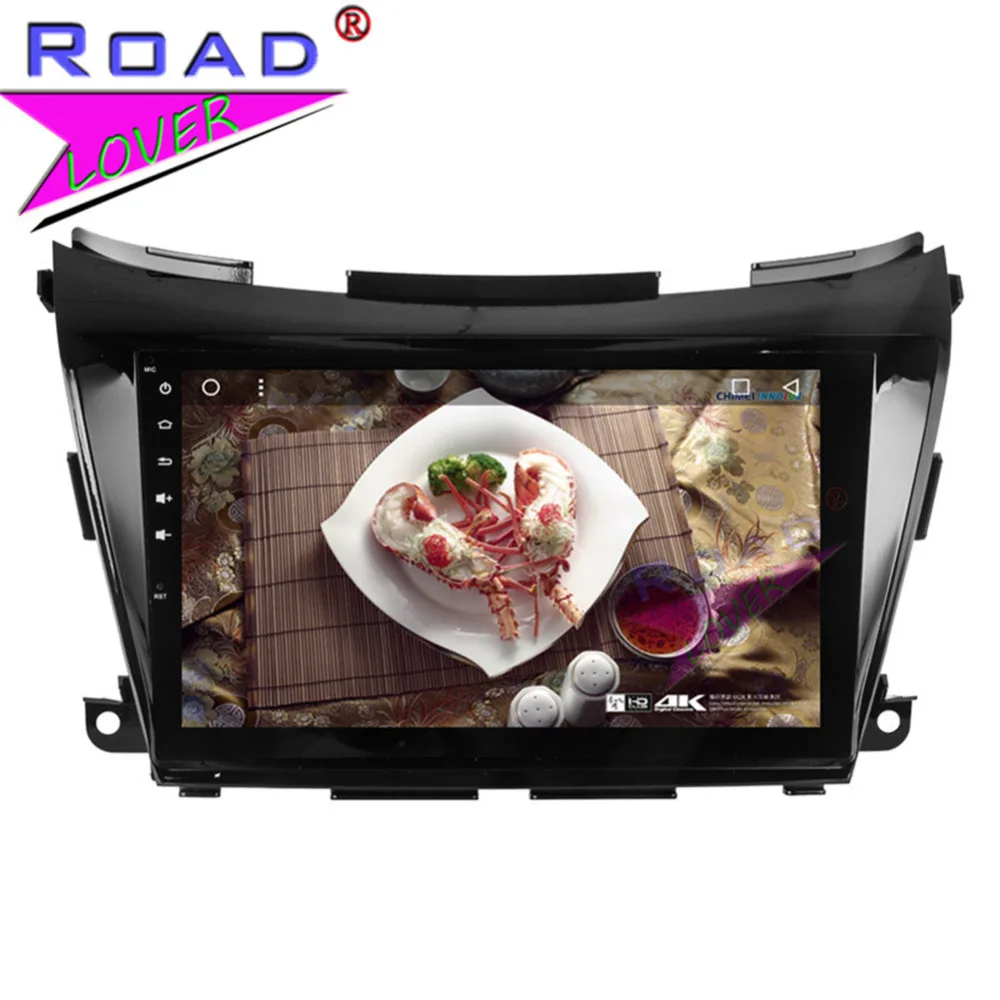 Best Roadlover Android 8.1 Car Autoradio Player For Nissan Murano 2015 Stereo GPS Navigation Magnitol Double Din Octa Core MP3 NO DVD 3