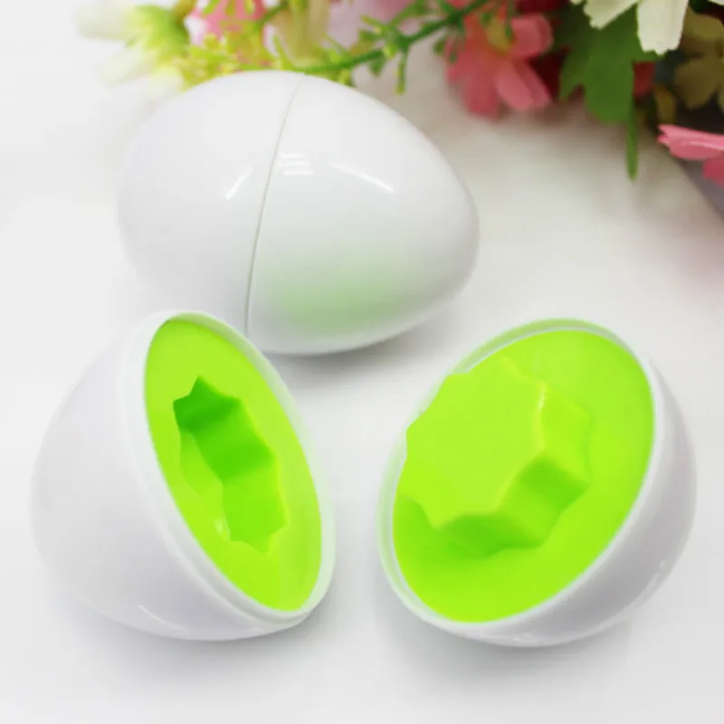 

Promotion Baby Education Toy Mixed Shape Wise Pretend Puzzle Smart Eggs Baby Kids Learning Toys Simulation Egg Newborn Baby Toys