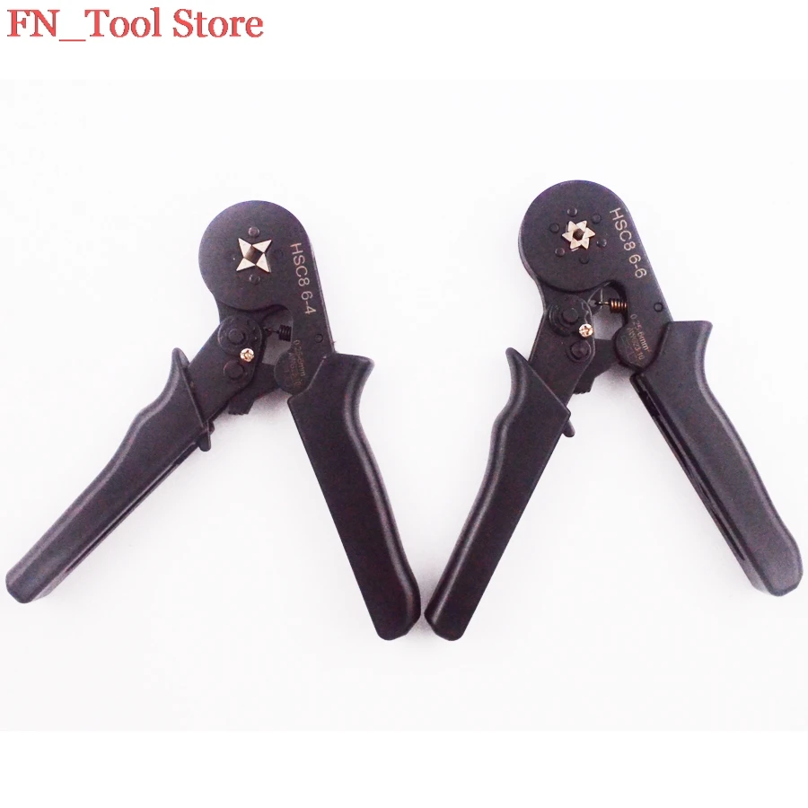 

FASEN HSC8 6-6B Black 0.25-6mm2 SELF-ADJUSTABLE MINI-TYPE CRIMPING PLIER straight German Pliers hand tools