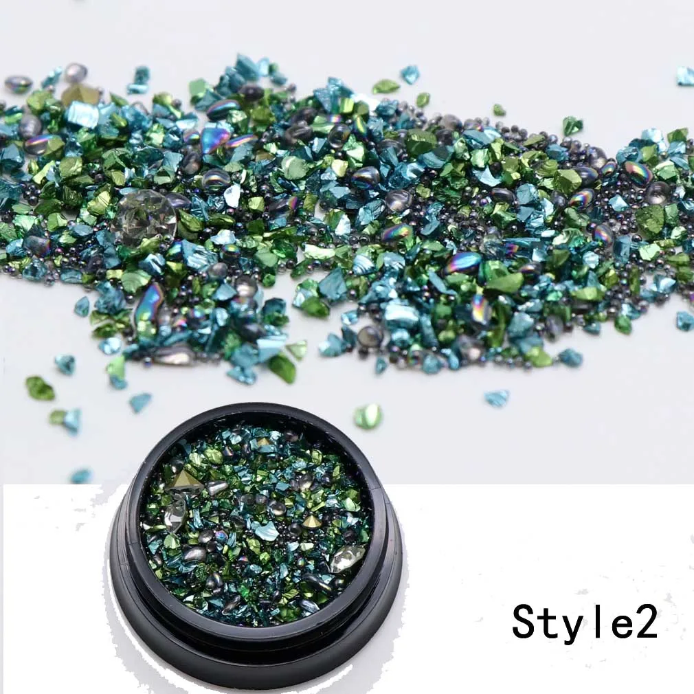 

30g Mixed Colorful Rhinestones Irregular Shape Free form Chip Natural 3D Crystal jewelry crafts craft materials DIY Diamonds