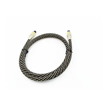 

by dhl 100pcs Digital Optical Audio Cable Fiber Toslink Male Optic Cable OD6.0 Toslink Male to Toslink Male for SOUND Player