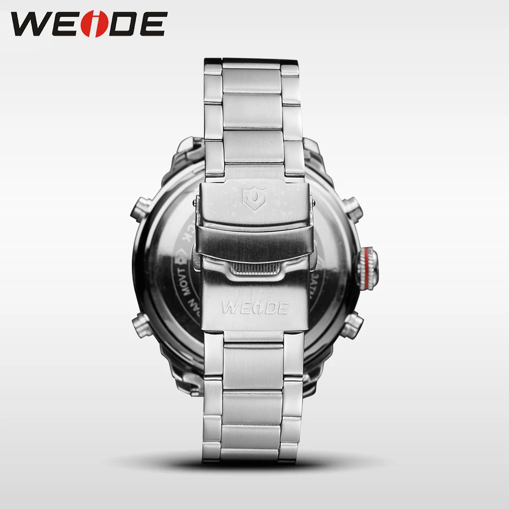 WEIDE повседневные Оригинальные мужские ЖК часы люксовый бренд спортивные
