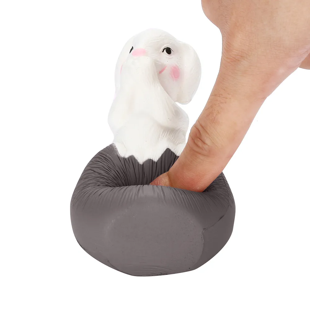 2018 игрушка мягкими красочные яйца кролик Супер замедлить рост Ароматические снять стресс игрушка Дети Прекрасный эластичный 13 см дни