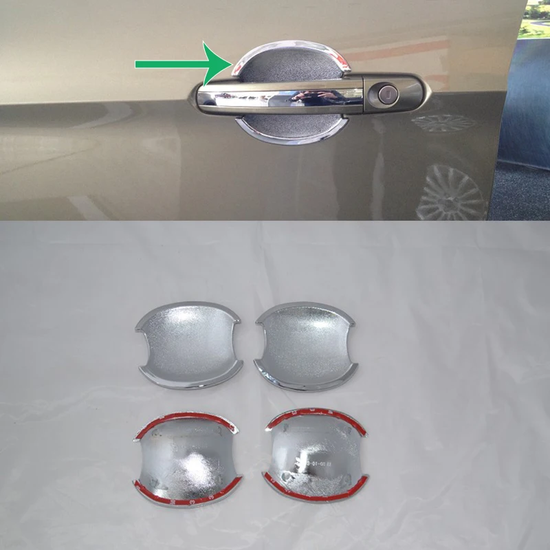 

Car Accessories Exterior Decoration ABS Chrome Door Handle Bowl Cover Trims For Ford Kuga/Escape 2013 Car-styling