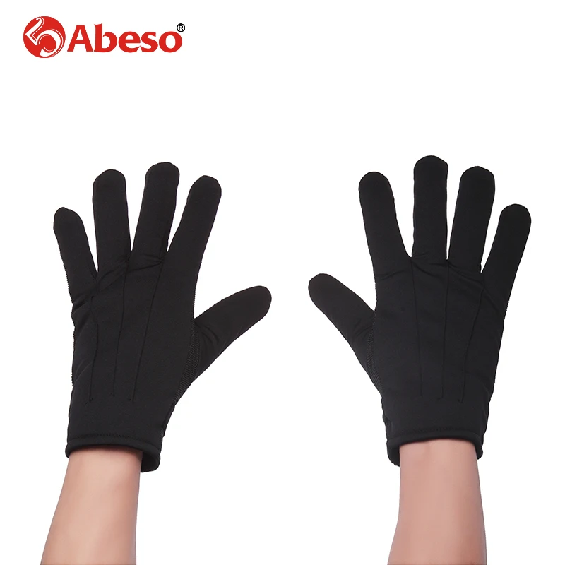 

Abeso Gloves Mitten Women Autumn Winter Outdoor Warm Inverted Cashmere Cotton protect Glove Solid Color Touch Gloves