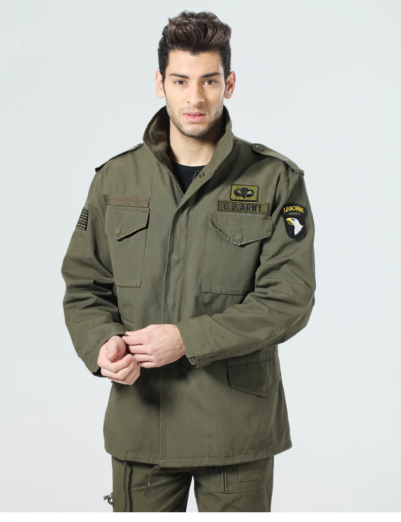 M65 британская армейская одежда США Повседневная тактическая ветровка для мужчин зима осень водонепроницаемый летный пилот пальто толстовка Военная Полевая куртка