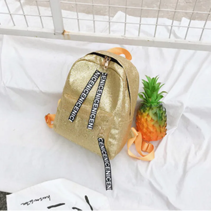 

Ladies Shoulder Bag Fashion College Style Sequins Shoulder Bag Tide Bag Trend Leisure Bag