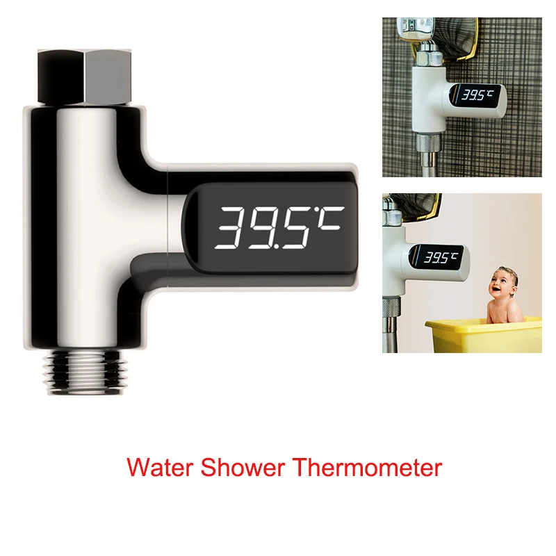 Buy Urijk 1PC LED Water Thermometer Display Home Water