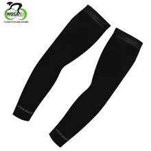 WOSAWE Cool Men Sport Cycling Running Bicycle UV Sun Protection Cuff Cover Protective Arm Sleeve Bike Arm Warmers Sleeves