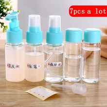 Vanzlife косметическая упаковка, набор, портативный дорожный набор косметики, пустая бутылка, распылитель под давлением, маленькая Лейка