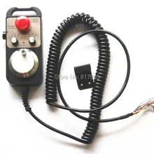 В продаже 4 оси маховик с аварийной остановкой MPG кулон ручной импульсный генератор для Siemens, MITSUBISHI, FANUC и т. д