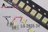 50 unids/lote 3528, 2835 3V SMD LED de 1W LG blanco frío 100LM para TV/retroiluminación LCD ► Foto 3/3