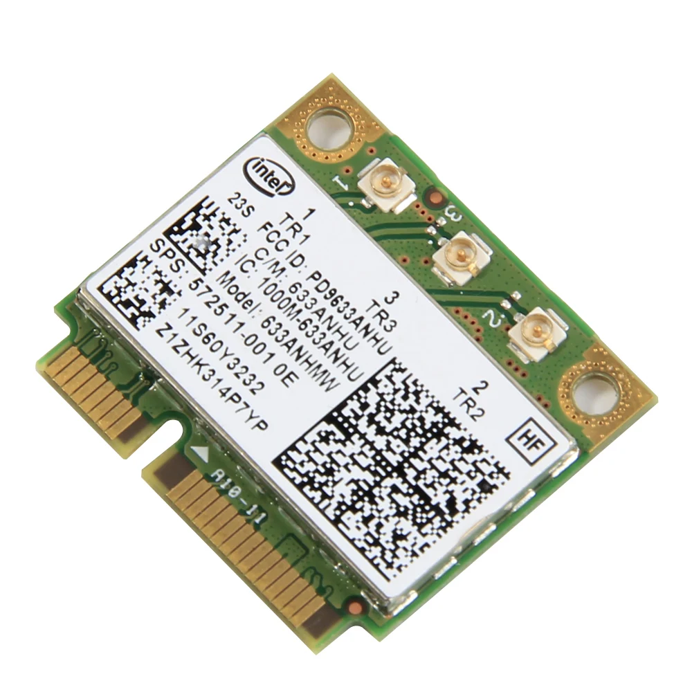 Для Intel 6300 Беспроводной N 450 Мбит/с Wi Fi 2 4G/Wi 5 ГГц ПОЛОВИНА Mini карта pci e для IBM ThinkPad Lenovo