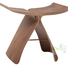 Сквд мебель современного дизайна Реплика сори Янаги стул с бабочками для гостиной