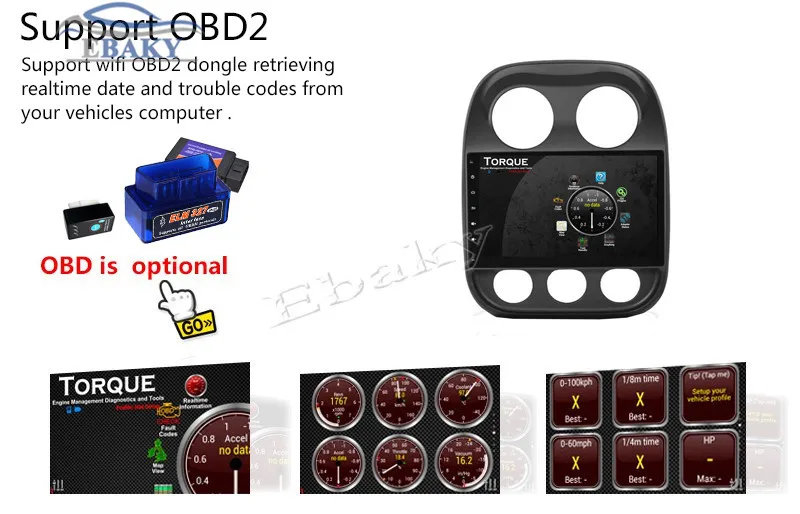Discount NaviTopia 10.2inch Octa Core 8 core RAM 2G ROM 32G Android 8.1 Car Radio player 2016- for Jeep Compass 34