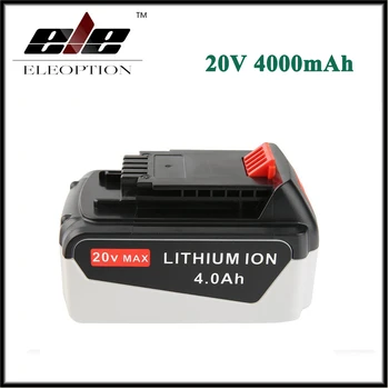 

Eleoption 20V 4000mAh Li-ion Rechargeable Power Tool Replacement Battery for BLACK & DECKER LB20 LBX20 LBXR20 LB2X4020-OPE