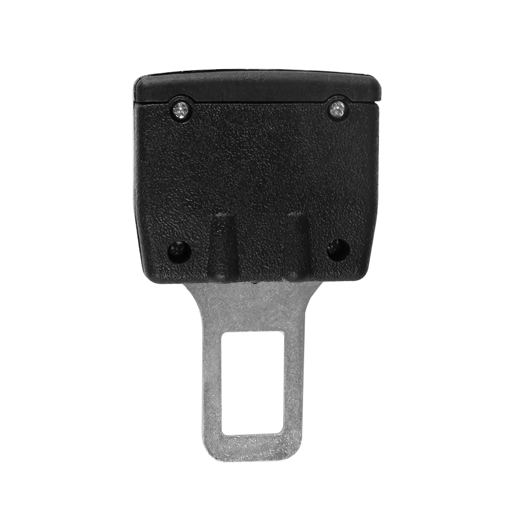 Details about / 2pcs Adjustable Auto Car Black Safety Seat Belt Buckle Clip Extension Extender