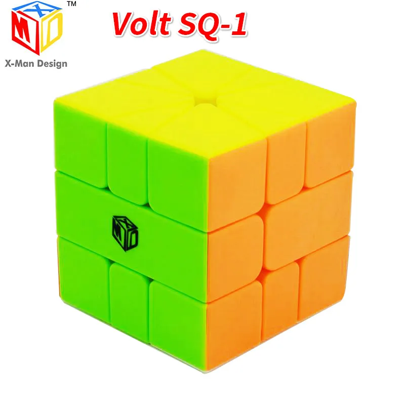 4pcs Qiyi X-MAN Galaxy V2+Volt SQ-1+Wingy Skew+Bell Triangle XMD Speed Mofangge MagicCube Puzzle Pyramin Square 1 Toys FOR Child