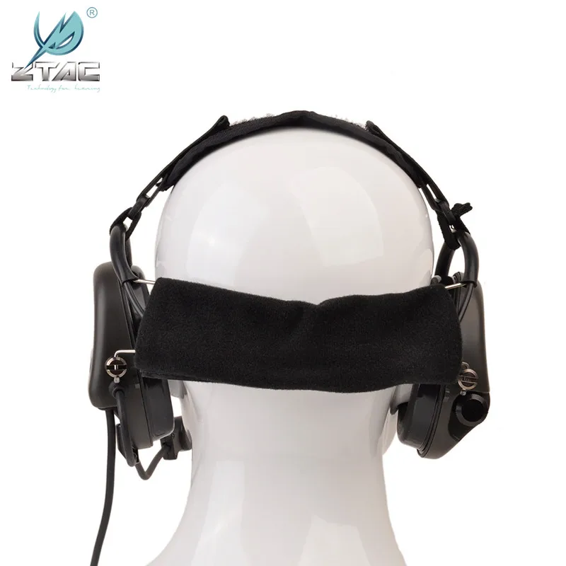 Тактические Военные наушники Z Tac Sordin Comtac TCI Liberator II Neckband U94 PTT Shooting Softair гарнитура