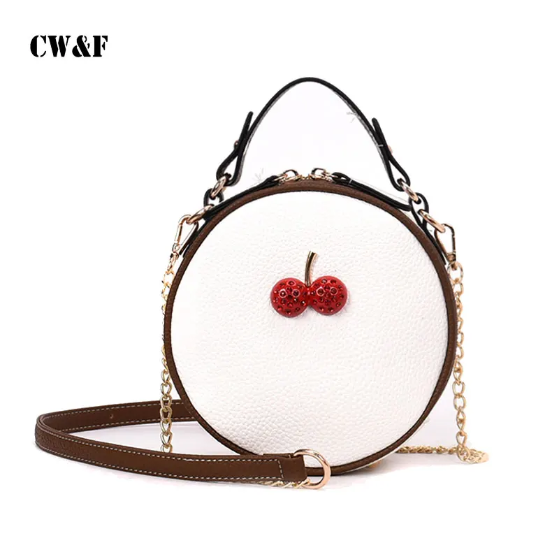 

2019 new tide mini ins super fire fairy chain wild portable slung small round bag