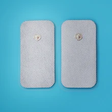 25 пар электродов колодки для TENS Размер блока 14*20 см с кнопкой 3,5 мм