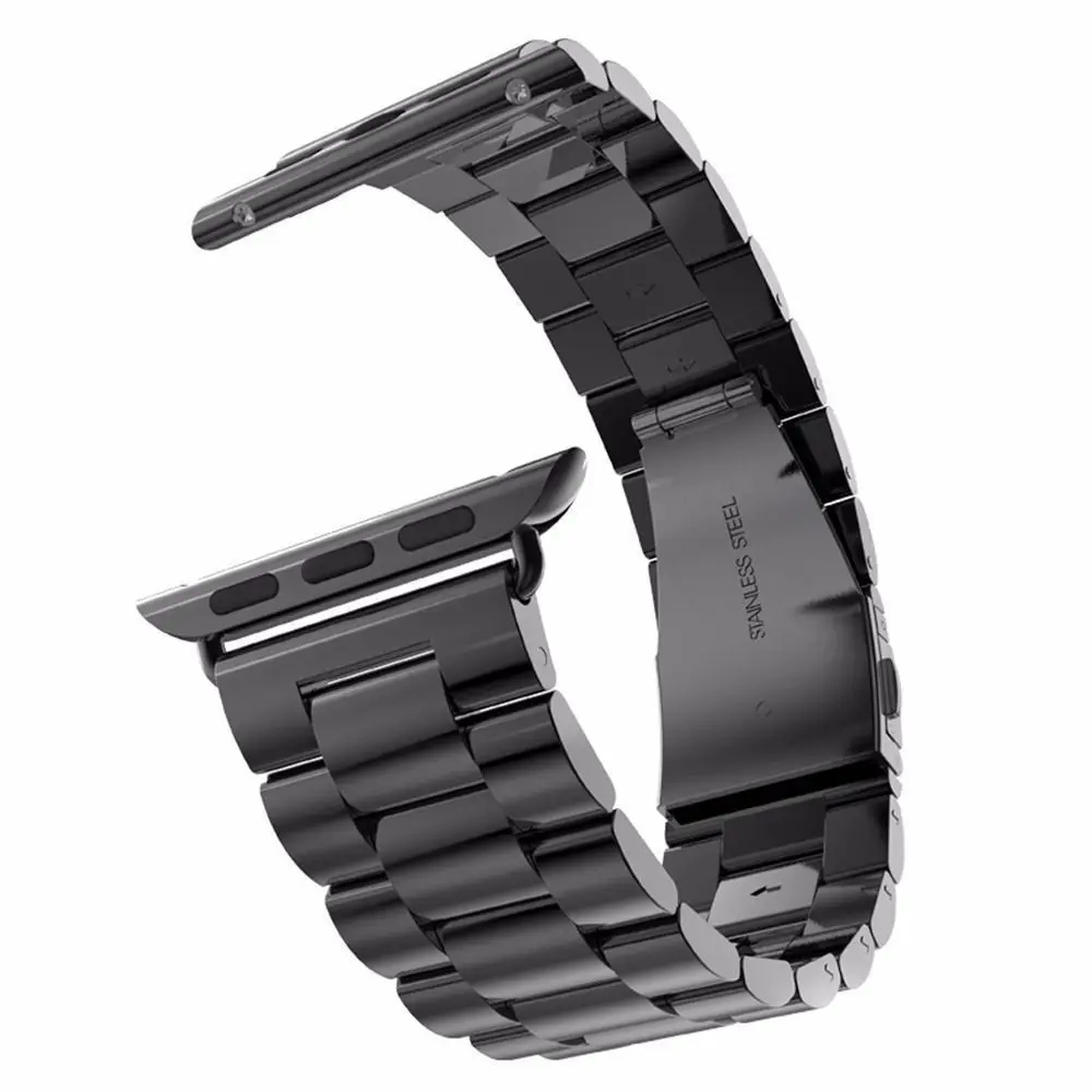 Ремешок для Apple Watch band 4 42 мм/38 мм 3 iwatch band 44 мм/40 мм нержавеющая сталь correa link браслет часы аксессуары