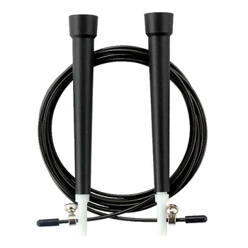 

Women Men Jump Rope Steel Wire PVC Handle Racing Jumping Ropes Body Building Fitness Accessories