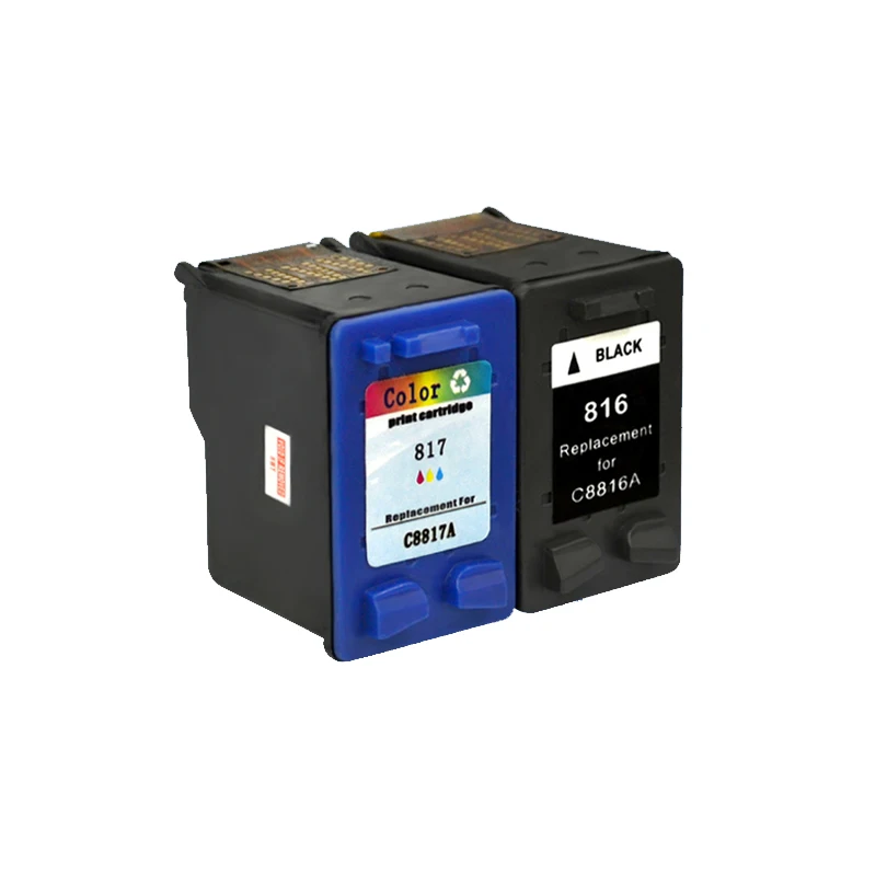 Совместимый чернильный картридж XiongCai для принтера HP 816 817 DeskJet D1468 D2360 D2368 D2468 3668 5168