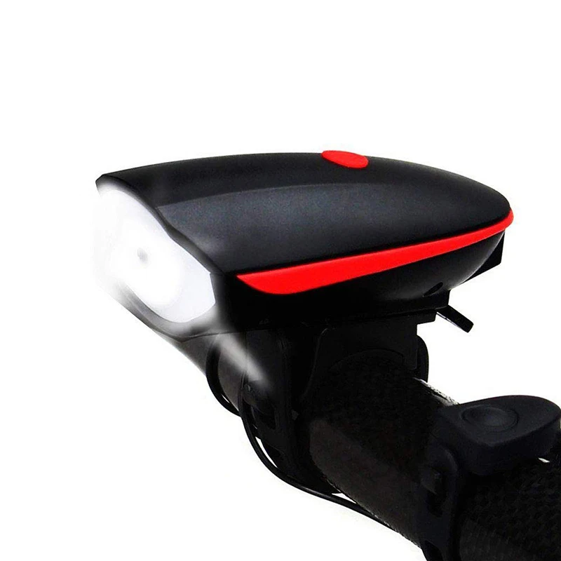 Flash Deal Dropshipping Bike Light LED Flashlight With Bell + Horn Luces Bicicleta  Lamp MTB Road Cycling Headlight Bicycle Accessories 14