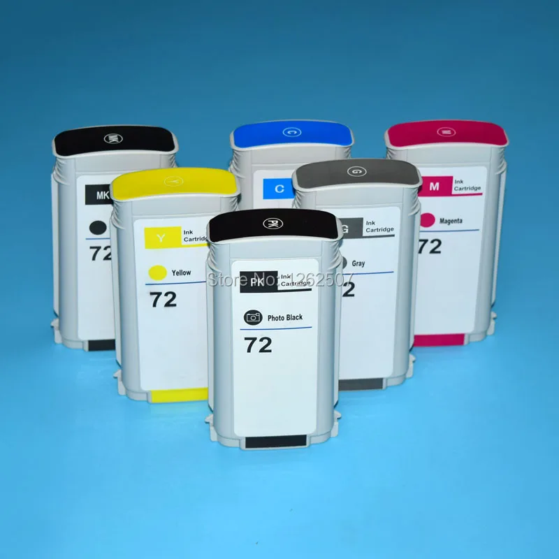 Empty Compatible Ink Cartridge For Hp 72 One Time Used Ink Cartridge
