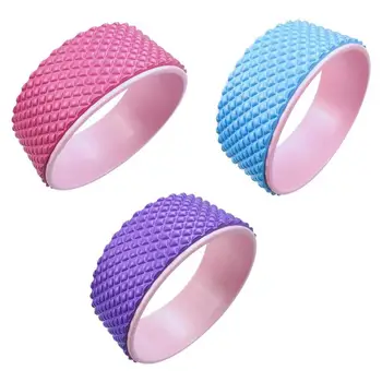

New Yoga Pilates Circle Wheel TPE Yoga Fitness Roller Waist Shape Pilates Ring Bodybuilding Fitness Roller Back Training Tool