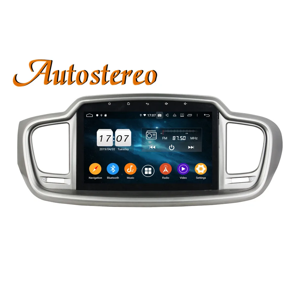 Android 9 Max 64 ГБ Автомобильный dvd-плеер gps навигация для Kia SORENTO головное устройство мультимедийный плеер радио магнитофон стерео
