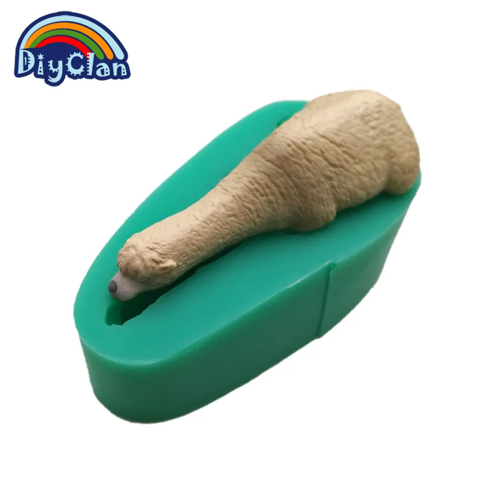 

Alpaca modeling silicone chocolate molds for cake decorating polymer clay fondant tools resin form animal style F0717YT