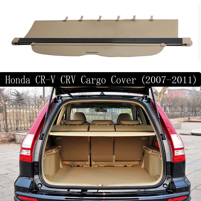 Задняя крышка для грузовика Honda CR V CRV 2007 2008 2009 2010 защитный экран багажника козырек