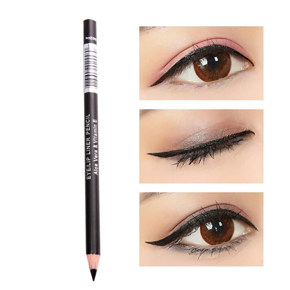 

Waterproof Black Eyeliner Pencil Eye Liner Makeup Tool Cosmetic Pen QS888
