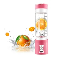 HIMOSKWA400ML зарядка USB Мини соковыжималка для фруктов экстрактор портативный Электрический Exprimidor смузи дробильный блендер стеклянная бутылка