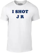 shot JR t shirt - Funny t-shirt comic party retro replica tv DallasNew T Shirts Funny Tops Tee New Unisex Funny shot JR t shirt - Funny t-shirt comic party retro replica tv DallasNew T Shirts Funny Tops Tee New Unisex Funny
