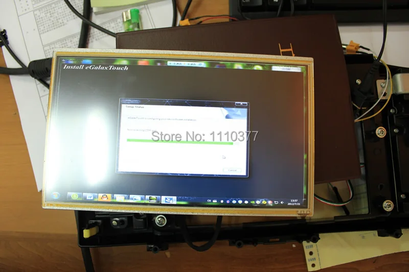10 1 дюймовый HD TFT LCD цифровой экран автомобильный компьютер дисплей DIY Kit 1024(H) * 3(RGB)