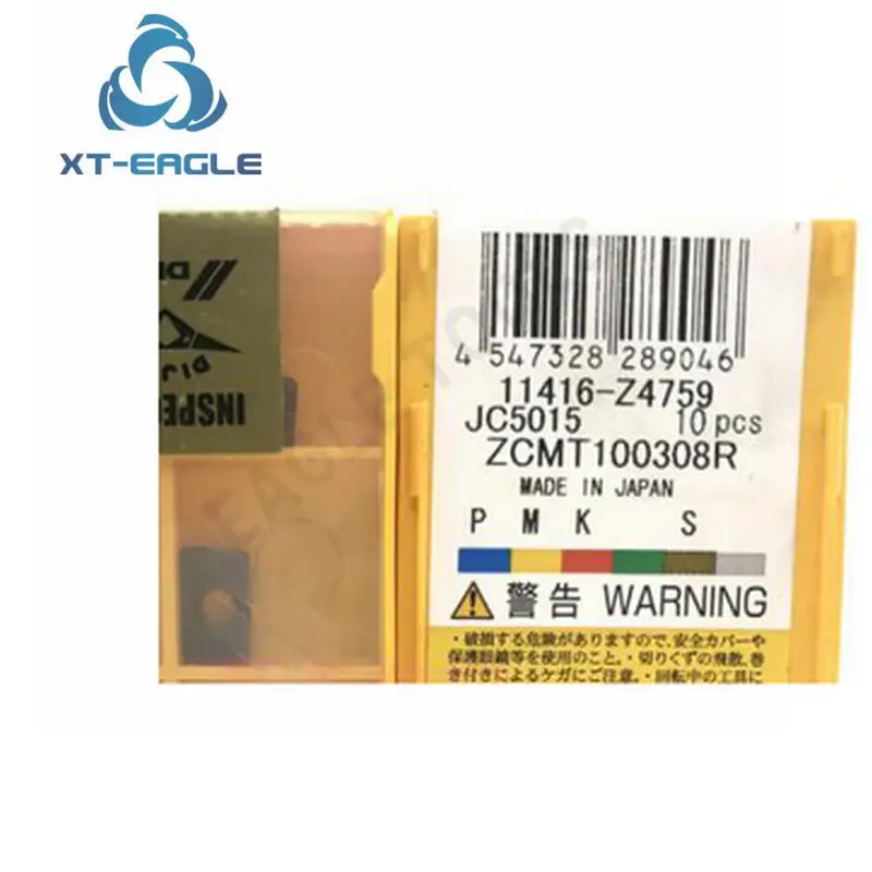 ZCMT100308R JC5015 Бесплатная доставка Оригинальное лезвие с ЧПУ | Инструменты