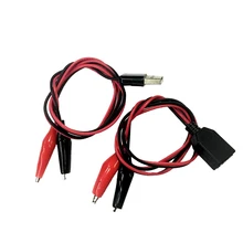 Аллигатор тестовые зажимы зажим для USB Мужской Разъем адаптер питания 60 см